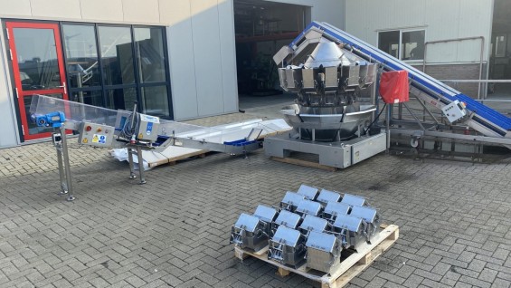 FULL AUTOMATIC WEIGHING AND BAGGING LINE